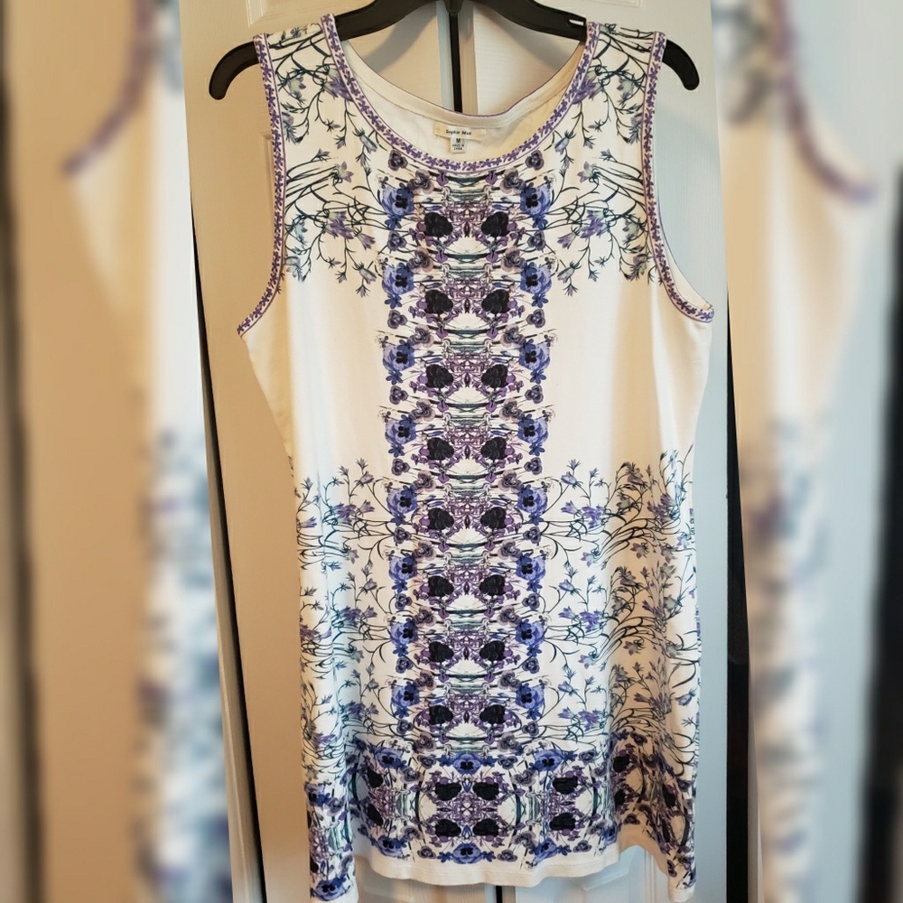 Floral mini dress